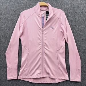 Levelwear Jacket Womens Small Pink Muskoka Bay Club Full Zip Pocket Stretch Golf